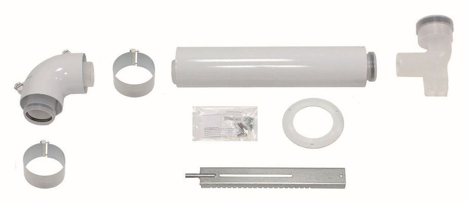 Vaillant Paket 1.643/2 ecoTEC plus VC 10 CS/1-5, VRC 710, Abgas flex 8000013874