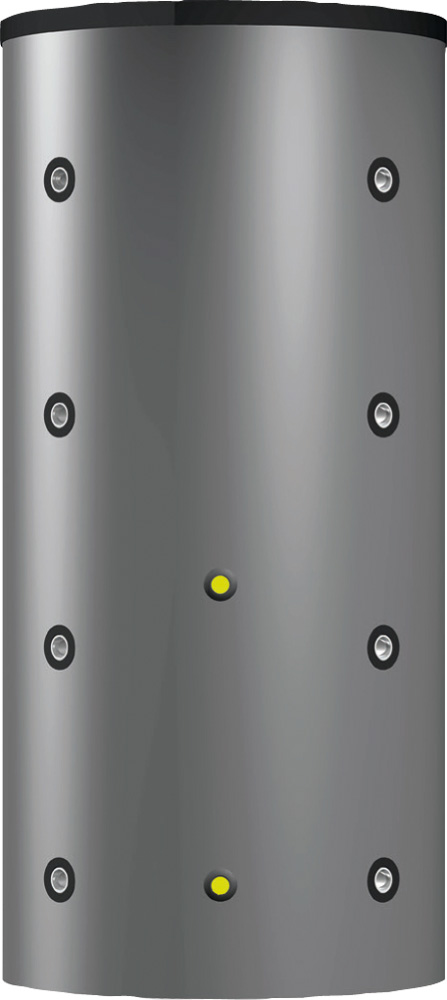 Buderus HUCH Pufferspeicher PSX-G-ECO 500, mit Solar-Wärmetauscher, 500 Liter 7735502517