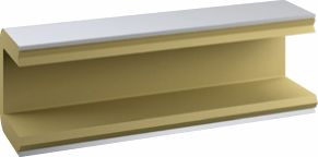 Buderus Sinus Iso HydroFixx 200/200 PUR60 ALGR 60mm PUR-Schaum im Alu-Grobkornmantel 7738339595