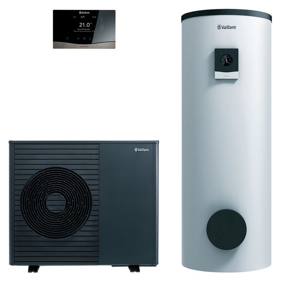 Vaillant Paket 4.3323 aroTHERM plus /8.1 VWL 75/8.1 A 230V mit VIH RW 300/3 BR 8000044752