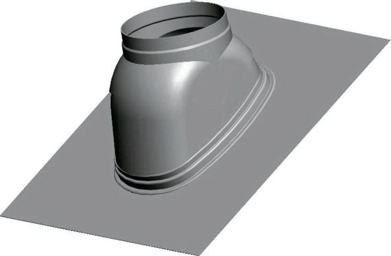 Wolf Dachplatte DN160 Schrägdach 25-45Gr Großformat 500x500mm rotbraun 2651549