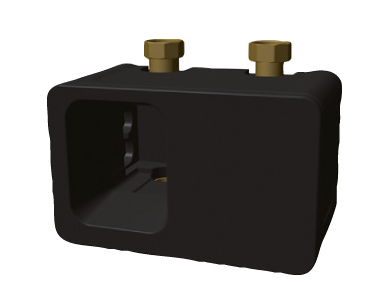 Buderus Rohrgruppe für Wärmemengenzähler WMZ BL, Wärmemengenzähler 130 mm, DN 25 8718599389