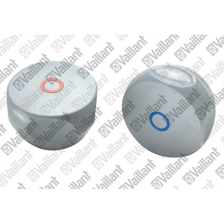 Vaillant Griffe (blau und rot) Zapfventile 012009