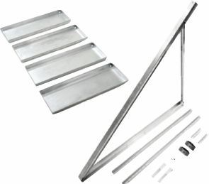 Buderus Erweiterungsset Flachdach mit Beschwerungswannen für SKT1.0-s / SKN4.0-s 7736614831