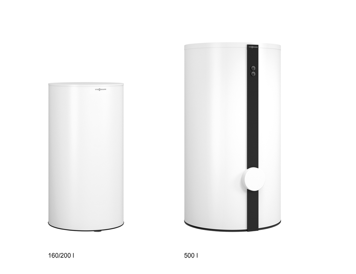 Viessmann Vitocell 300-V EVIC-300-S3 Speicher-Wassererwärmer 300 l, Vitopearlwhite Z028532