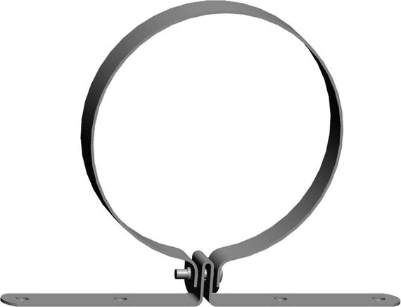 Wolf Befestigungsbügel DN125 für Luft-/Abgasführung senkrecht 2651493