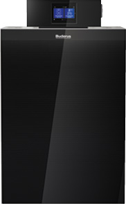 Buderus Gas-Brennwertkessel Logano plus KB192i.2-15 H, inkl. Bedieneinheit BC400, schwarz 8732960353