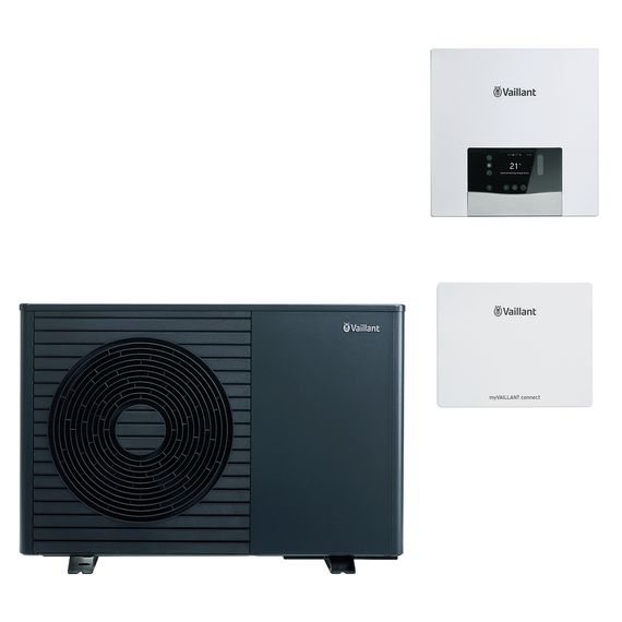 Vaillant L/W-Wärmepumpenpaket 4.3408 aroTHERM plus VWL 55/8.1 A 230V für Hybridsystem 8000044766