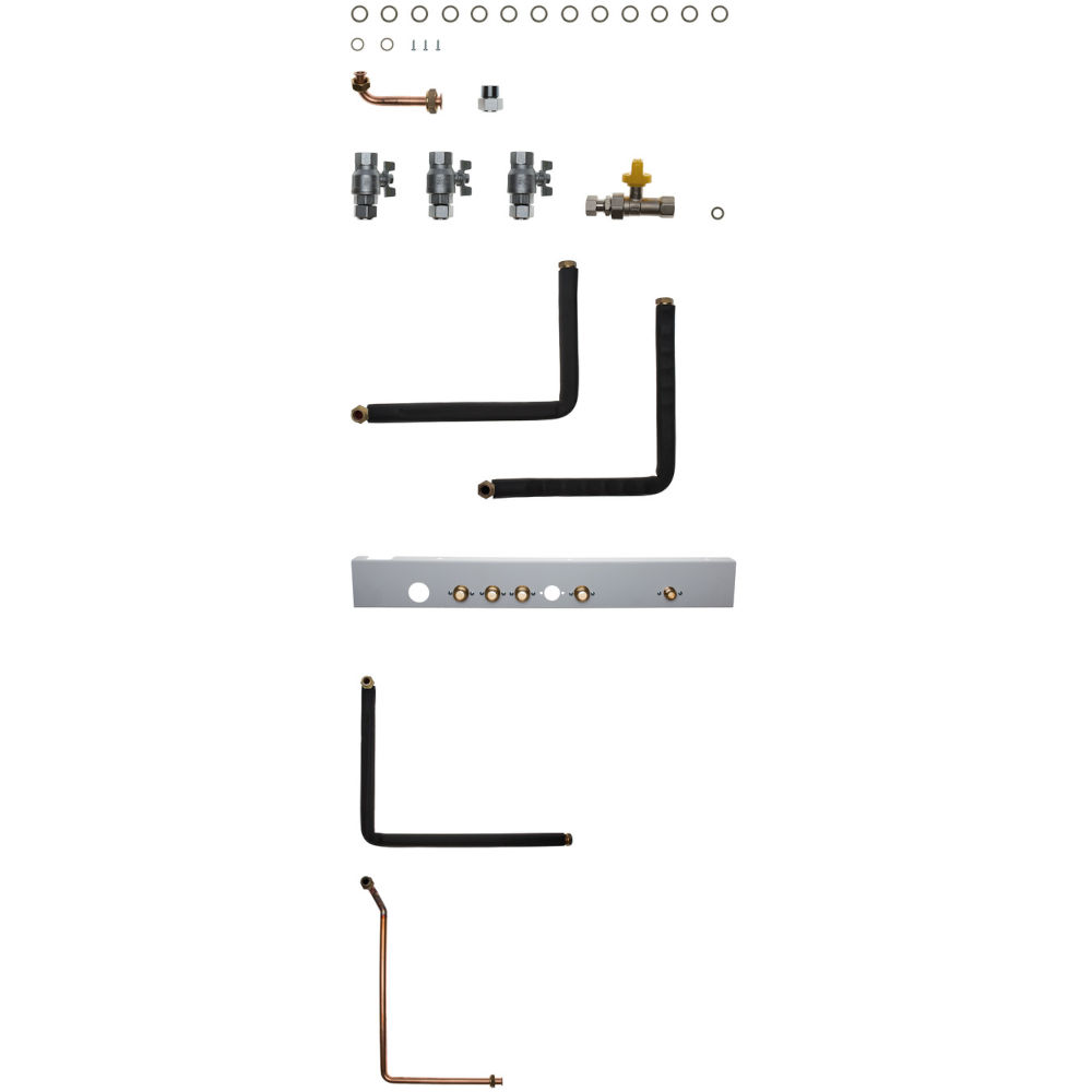 Brötje Anschluss-Set AS-L B links für BMK und BMR 7653097, Heizung und Trinkwasser, Gashahn, verschiedene Farben, Brötje Heizung