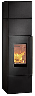 Viessmann Wodtke Kaminofen samurai oki iClean K290ABSM 8 kW mit HCF03 & FMC 7327860