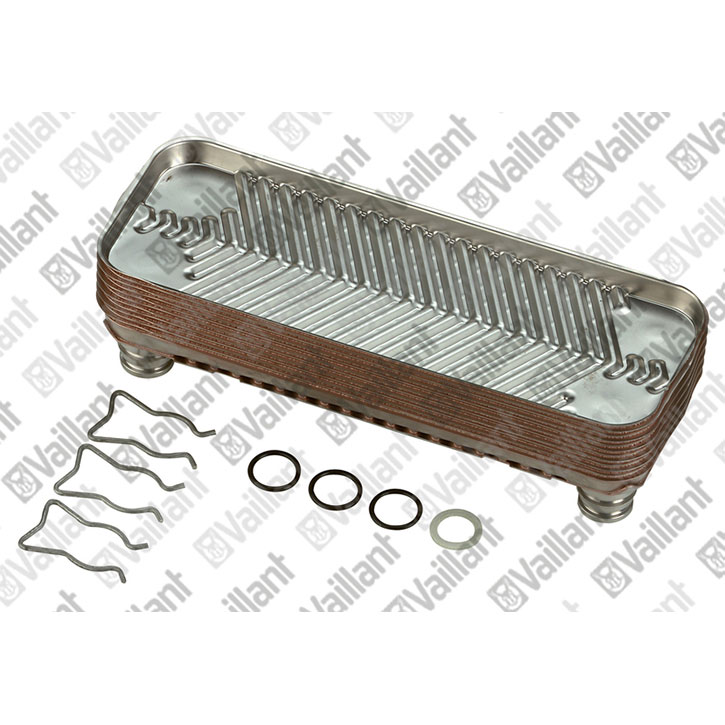 Vaillant Wärmetauscher (SWT) 12 Platten 065111