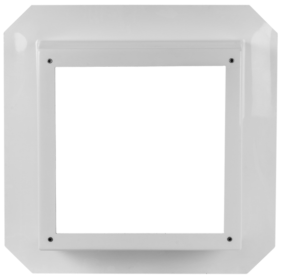 Wolf Dachsockel für DV-2-450, Flachdachmontage, Höhe 200 mm, inklusive Dämmung 2138633, für Flachdach, lichtgrau RAL 7035, WOLF GmbH