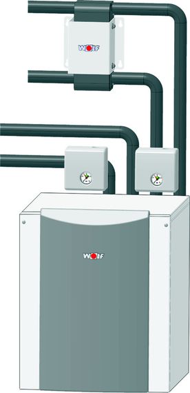 Wolf BWW-1-07 Hocheffizienz-Wasser/Wasser-Wärmepumpe zur Innenaufstellung 9146033