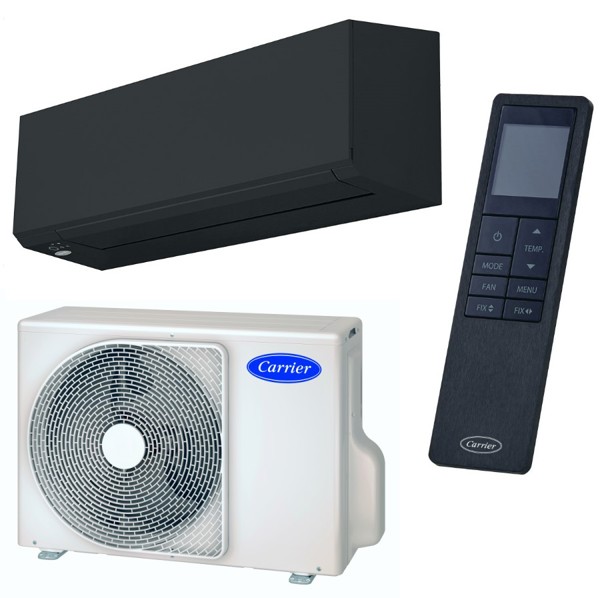Carrier Single-Split-Klimagerät High Line, 40/38 WHH 020, schwarz, 2,0 kW, PM2.5 Filter ZC00039