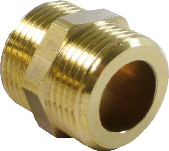 Buderus AEROLINE Doppelnippel 3/4" x 3/4" für Rohr DN 16, 8718532192