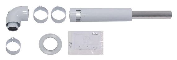 Vaillant Basis-Anschluss-Set, konzentrischer Anschluss Ø 60/100 Alu 303838
