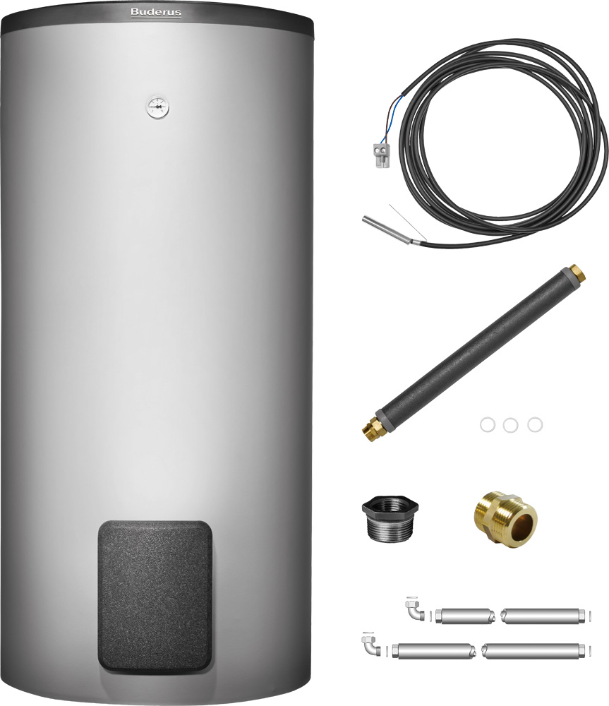 Buderus Warmwasserspeicher SH290 RS-B, 290 Liter, Speicherfühler-Set, Ergänzungs-Set 7739622532