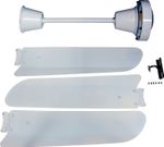 Wolf Deckenventilator LD 15, Flügeldurchmesser 142 cm, Höhe 690 mm 2240050