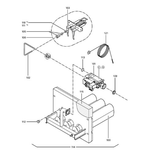 Viessmann Brenner 60kW 7826119