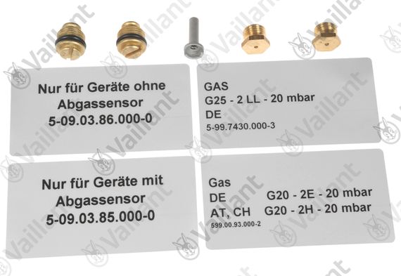 Vaillant Umstellsatz 0010042272
