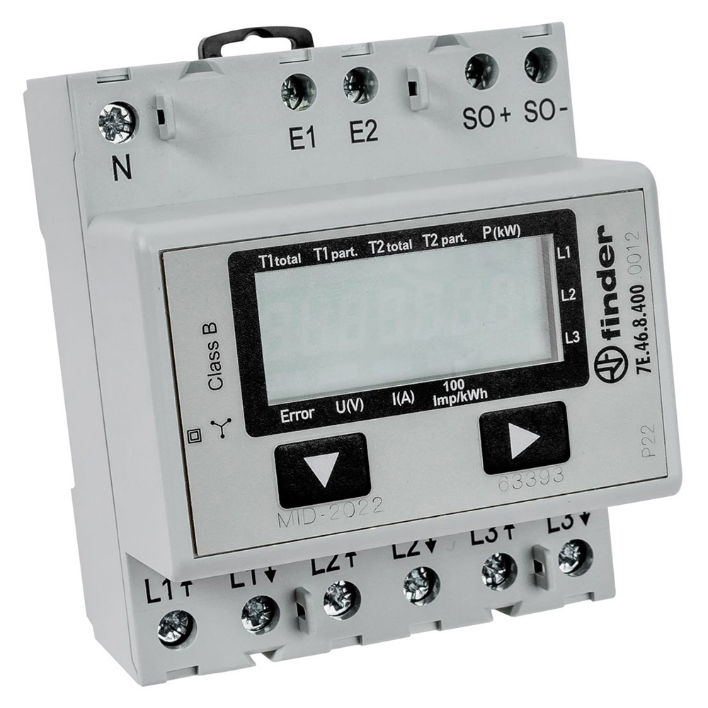 2748849 Wolf Energiezähler 3-phasig mit SO-Schnittstelle 2748849