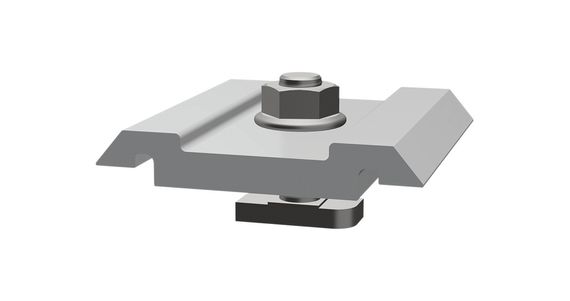 Vaillant Befestigungsklemme Mitte silber (2 Stck) für Montageschiene 0020228581
