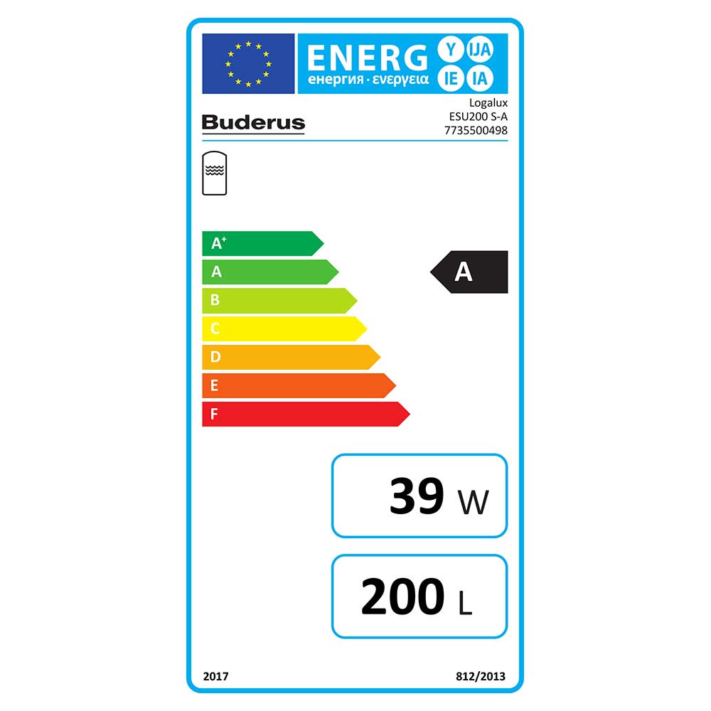 Buderus Logalux ESU200 S-A 7735500498