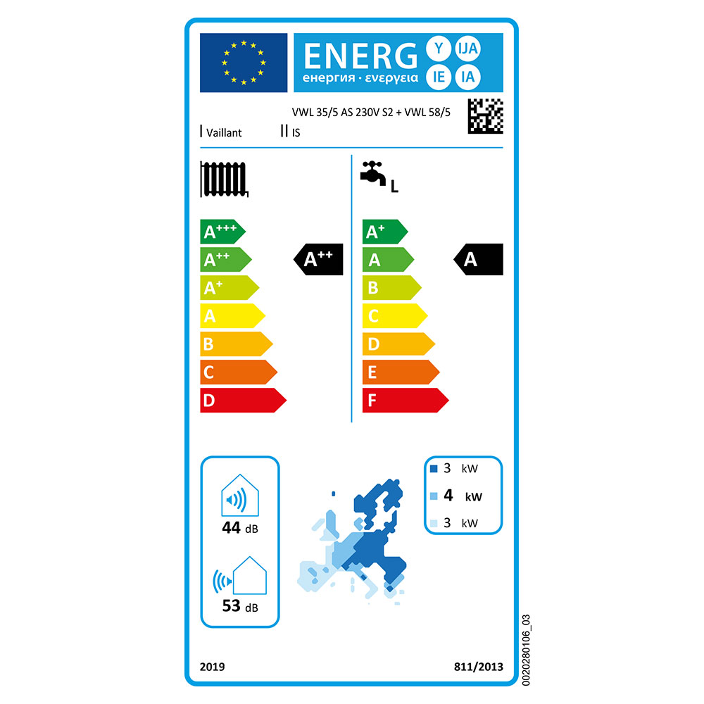 0020273178_05 Vaillant aroTHERM Split VWL 35/5 AS mit uniTOWER Luft/Wasser Heizungswärmepumpe