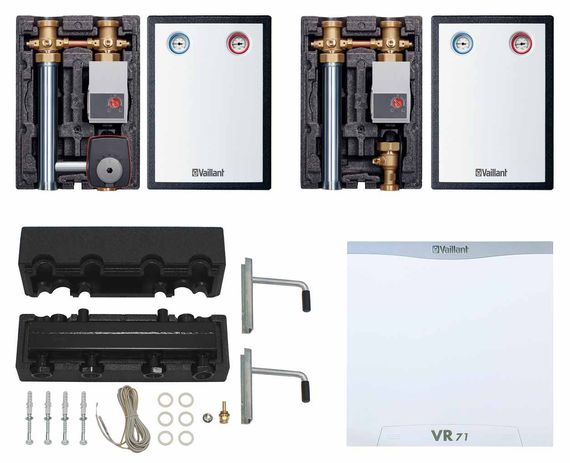 Vaillant Mischerkreis und ungeregelter Heizkreis (Paket 2) 0010036240, hydraulisches Erweiterungspaket für multiMATIC 700