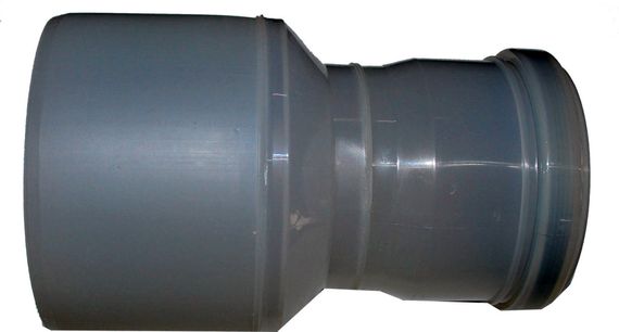 Wolf Reduzierung DN110 auf DN80 aus Polypropylen bis 120°C 2651836