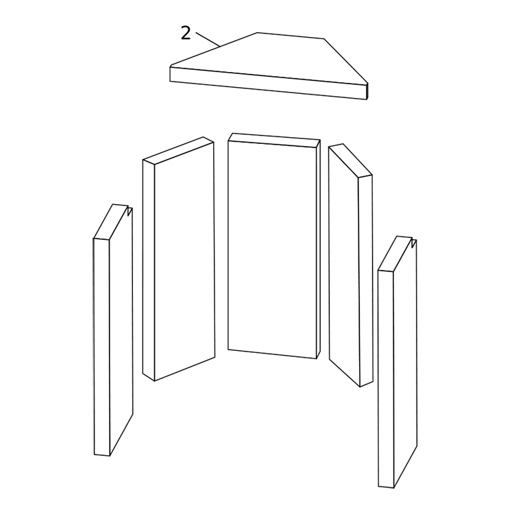 Buderus Blueline 8/10 Umlenkstein 63029384