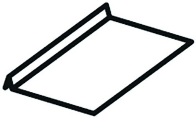 Brötje Nockenbleche für Erweiterung Koll. übereinander, 28 Stk., Anthrazitgrau (RAL 7016), 3,280 kg, 7700425