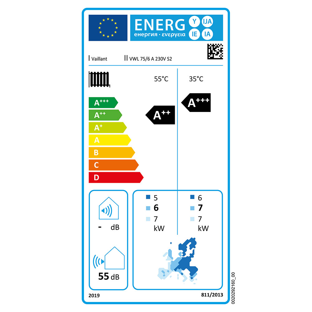 Vaillant aroTHERM plus VWL 35/6 A Luft/Wasser Heizungswärmepumpe