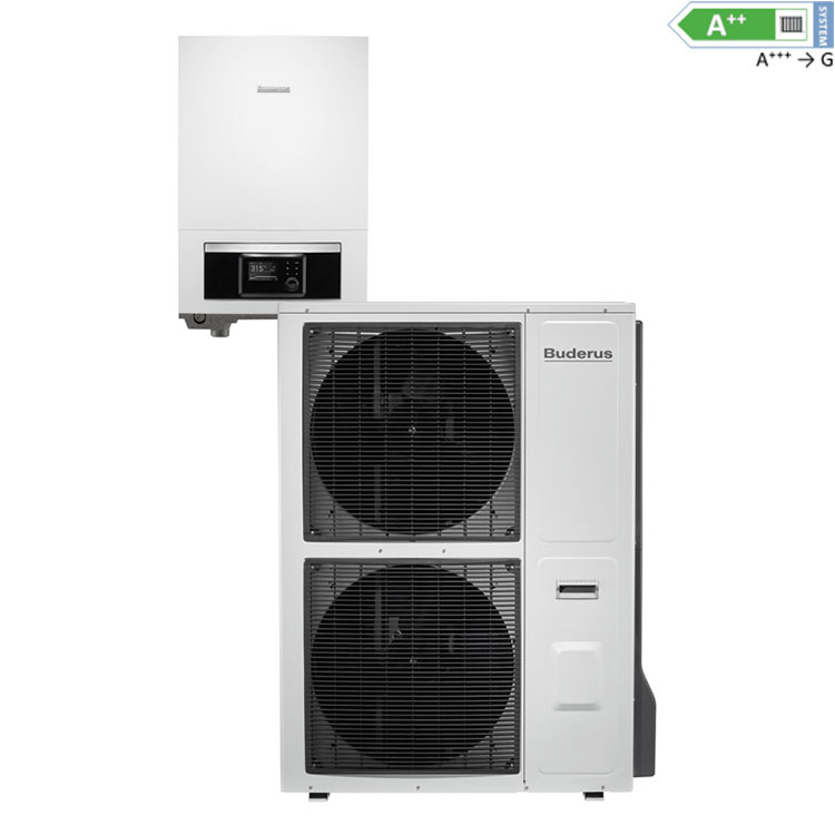 7739621348_01 Buderus Luft-Wasser-Wärmepumpe Logaplus-Paket WP-SP3 WLW-14 SP AR P3, WLW166-14 B