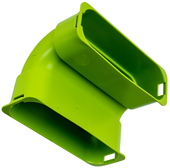 Wolf CWL Bogen 90° für Flachkanal 50x140, senkrecht 2577587