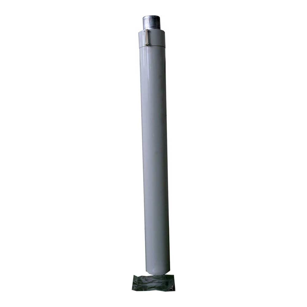 Wolf Luft-/Abgasrohr DN63/96 L 912mm weiß für Bauzwecke