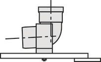 Vaillant Stützbogen 87° mit Konsole Ø 80 PP 303265
