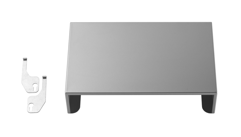 Buderus Design-Blende für Adapterkit, Aluminiumweiss, für Heizungsbereich