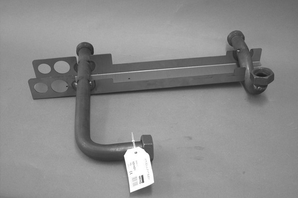 Brötje Vorlauf.-Rücklaufrohr mit Befestigungsblech 620420, verschiedene Farben, Gewicht 3,158 kg, Brötje