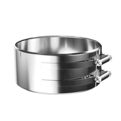 Buderus Klemmband für Dachdurchführung, Ø 125 mm, Edelstahl 7738112736