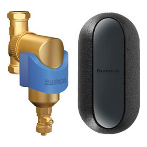 Buderus Logafix Magnetit-/Schlammabscheider 1 1/2" mit IG und Isolierung, max. Durchsatz 5,0 cbm/h 7