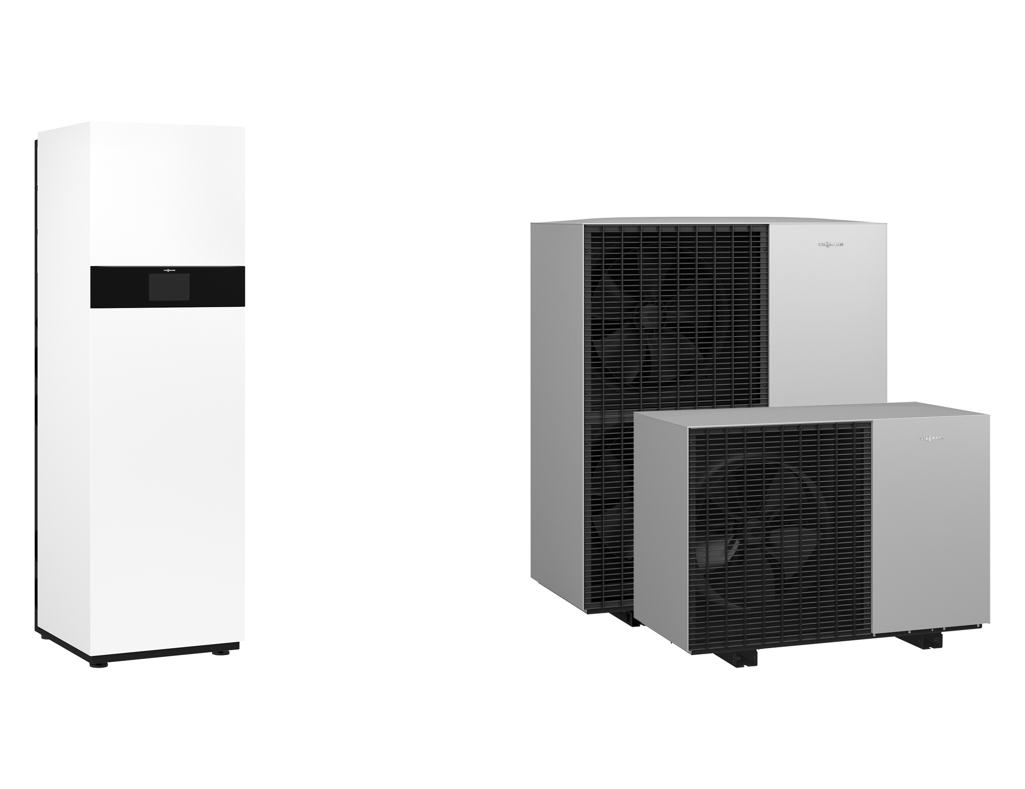 Viessmann Vitocal 150-A Compact A04 Luft/Wasser-Wärmepumpe, Monoblock, 2,1-4,0 kW, 230V, R290, Antifreeze Z032243