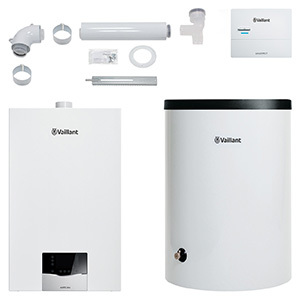 Vaillant Paket 1.648/2 ecoTEC plus VC 20 CS/1-5, VIH R 150/6B, VRC 710 Abgas st. 8000013867