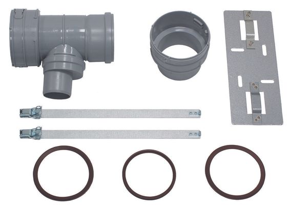 Vaillant T-Stück Ø 100 PP - für Abgasanschluss Ø 60/100 PP 0020016409