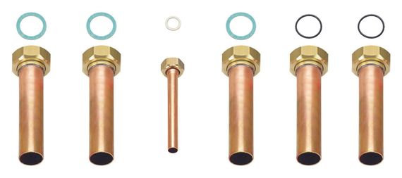 Vaillant Installations-Set gerade für flexoTHERM 0020212715, Zubehör für Heizung und Sole-Leitungen, Originalzubehör von Vaillant