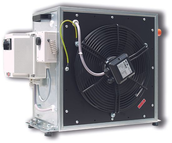 Wolf Luftheizer LH Mobil 25, Drehstrommotor 3 x 400V / 50Hz, Thermostat montiert 6524094