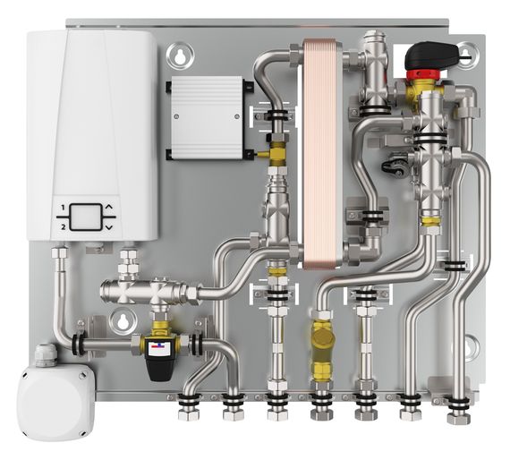 Vaillant uniSAT plus VSW 25HS/2-5 UFH L Wohnungsstation 2-Leiter, Kupferwärmetauscher 8000014796