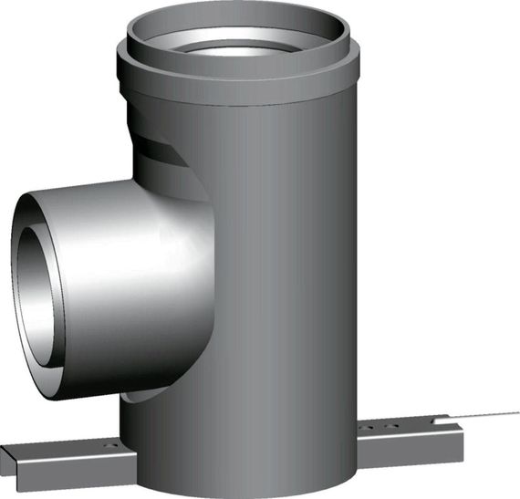 Wolf Stützbogen 87°, DN160, aus Polypropylen bis 120°C 2651326