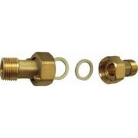 Buderus Zählerverschraubung Wasserzähler, 1/2′′ x 3/4′′ Überwurf 85300100
