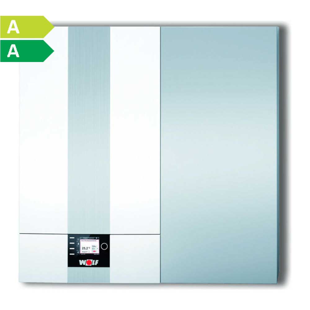 Wolf Gasbrennwert-Zentrale CGW-2 14 - 24 kW mit Hochleistungsschichtenspeicher